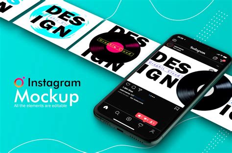 Instagram Mockup Psd Template 41 Free Updated Graphic Cloud
