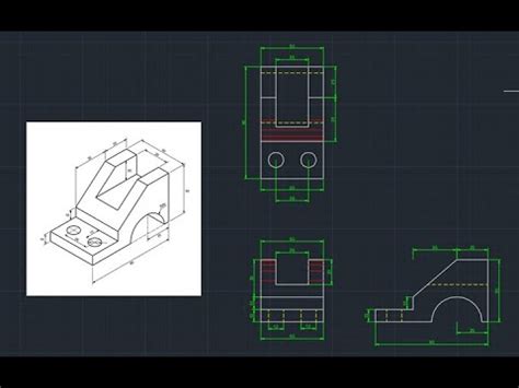 Montea Triplanar Proyecciones Ortogonales Ejercicio No Utilizando