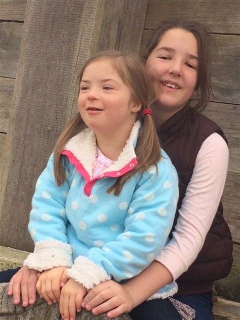 Mia From Downs Side Up Writes About Having A Sister With Downs