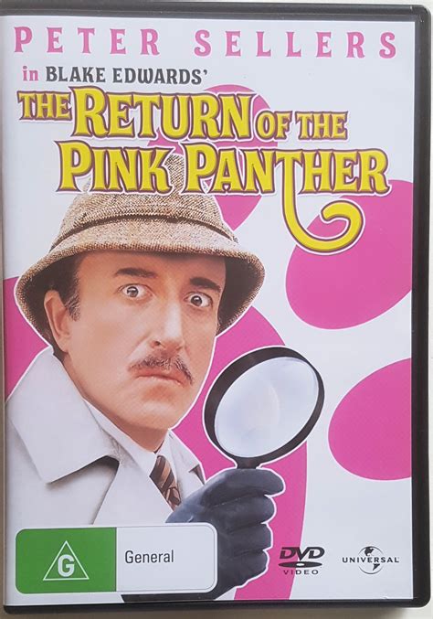 Return Of The Pink Panther Peter Sellers 1975 Comedy Dvd Pre Loved