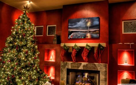 Christmas Inside Home Wallpapers Wallpaper Cave