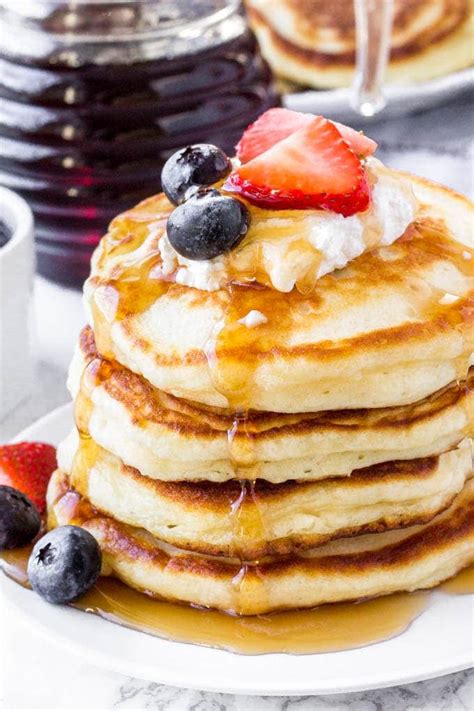 Greek Yogurt Pancake Recipe Homemade Pancakes Yellow Bliss Road