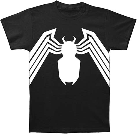 Marvel Venom Shirt Classic Spider Logo Adult Mens Graphic T Shirt