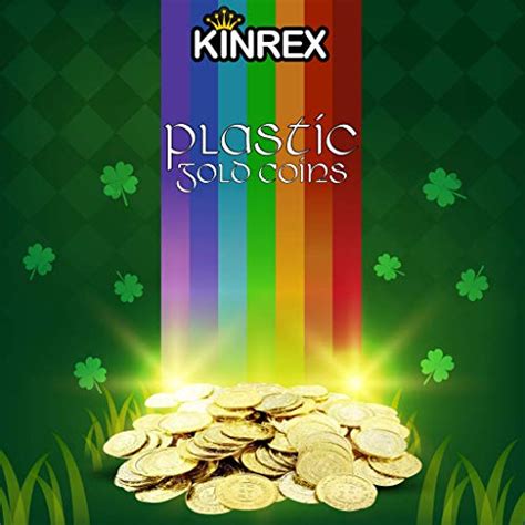 Kinrex Plastic Gold Coins Mega Novelty Pack St Patricks Coin 400