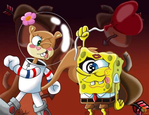 A Special Day By Boy Wolf On Deviantart Spongebob And Sandy