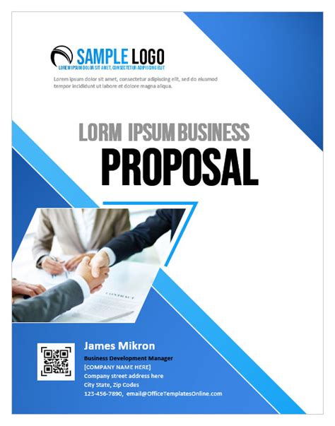 59 Ms Word Proposal Templates For Individuals And Businesses