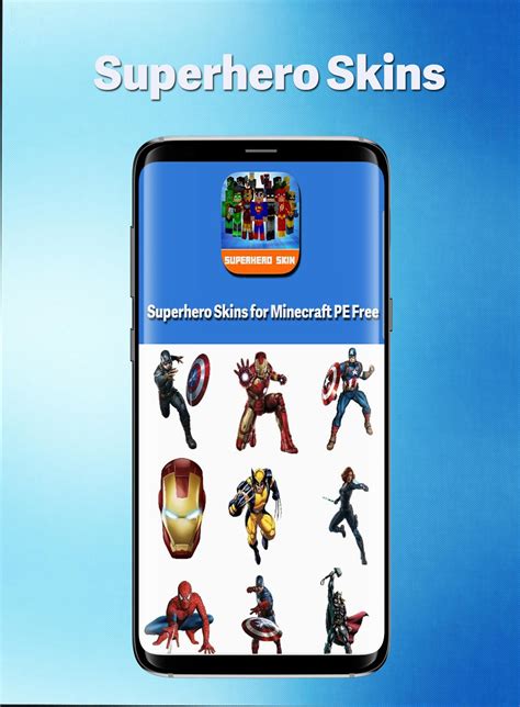 Superhero Skins For Minecraft Pe Free Apk For Android Download