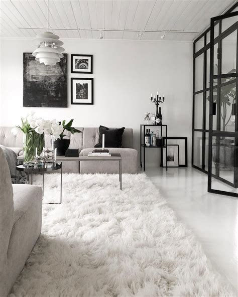 20 Cute Monochrome Living Room Decoration You Must Have Monochrome