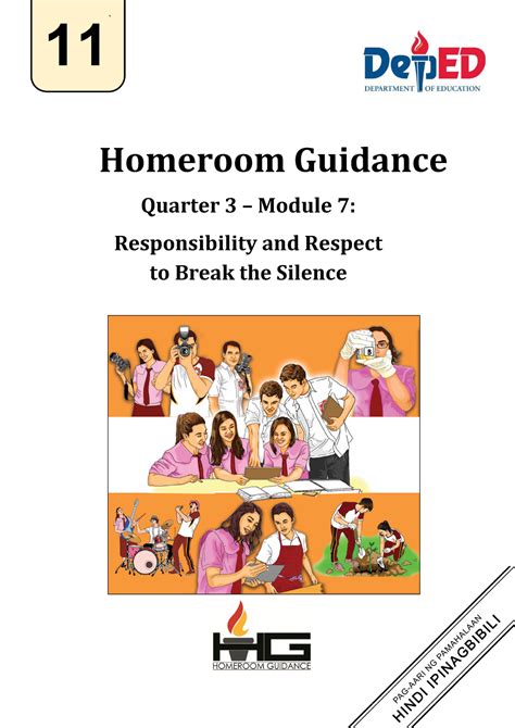 G11 Q3 Module 7 Home Room Guide 11 Homeroom Guidance Quarter 3