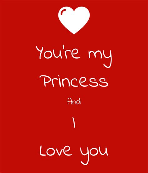 Youre My Princess And I Love You Poster Justen Keep Calm O Matic