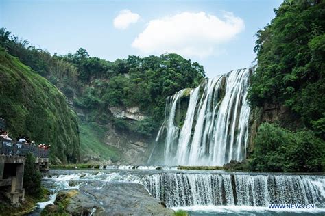 Scenery Of Huangguoshu Waterfall Scenic Spot Xinhua Englishnewscn