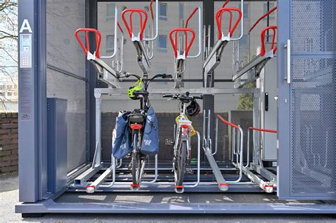 Neue Garagen Bieten Platz Für 60 Fahrräder Am Hauptbahnhof Stadt Bochum