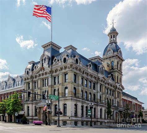 Wayne County Ohio Courthouse Photograph By Kenneth Lempert