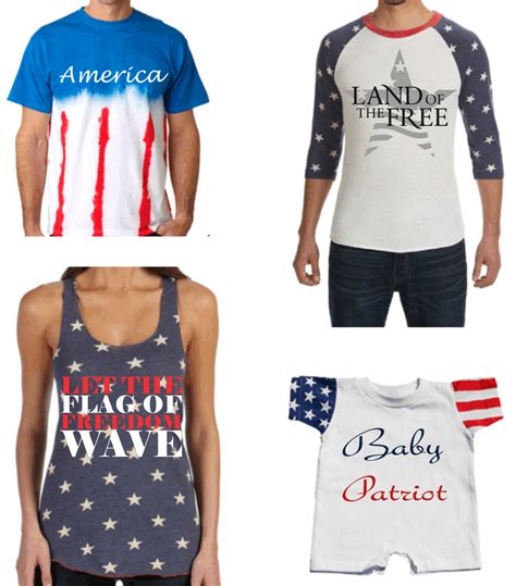 Patriotic T Shirts For The Fourth Of July