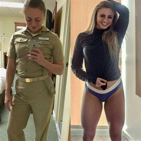 Girls In And Without Uniform Pics