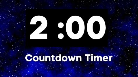 2 Minute Timer Countdown Timer With Alarm Classroom Timer Youtube