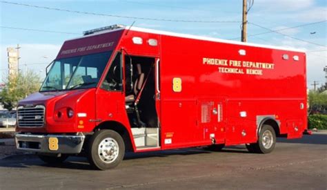 Phoenix Az Fire Dept Technical Rescue 8 Freightliner Fl112 Ldv