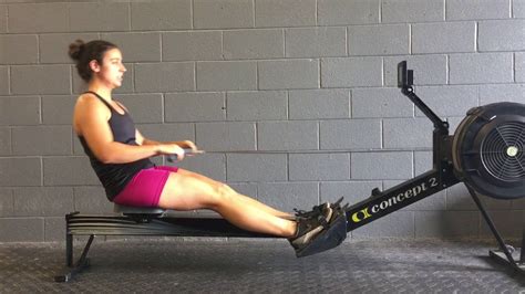 Rowing Machine Chain Height Technique Faults YouTube