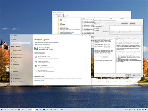 How To Specify Deadlines For Automatic Updates And Restarts On Windows