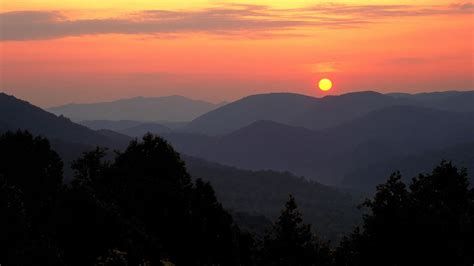 Free Download Download Background Great Smoky Mountains At Sunset