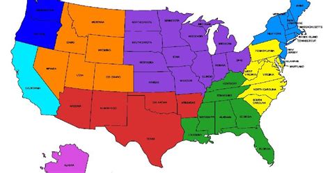 New England Usa Map