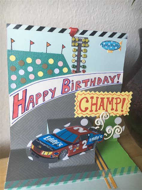 Happy Birthday Racing Car