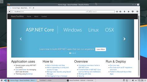 Command Line ASP NET Core Development On Linux