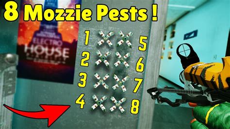 Mozzie Can Deploy Up To 8 Pests Rainbow Six Siege Crimson Heist