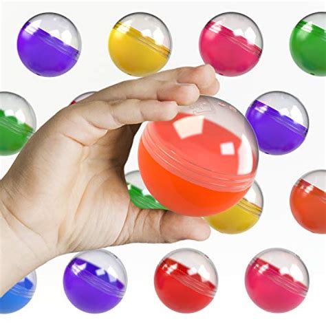 Vending Machine Capsules Inch Clear Colored Plastic Capsules Pcs Round Capsules