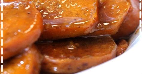 Candied yams are sweet and tender. Baked Candied Yams - Soul Food Style - Healthy Food Delicious
