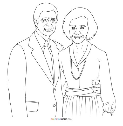 Jimmy Carter Coloring Page - Coloring Home