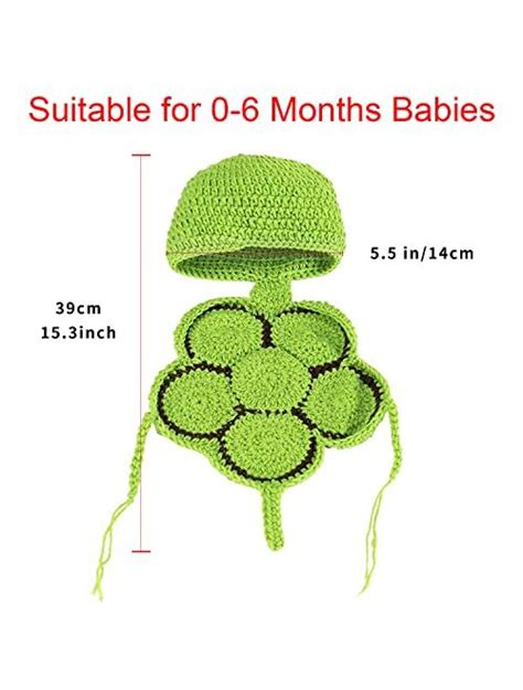 Buy Bluetop Crochet Baby Outfits Newborn Photography Prop Clothes