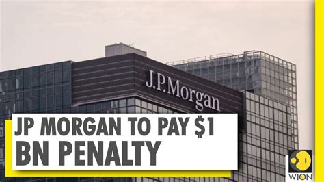 Jp Morgan Set To Pay 1 Billion In Spoofing Penalty Economy And