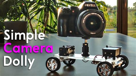 How To Build Simplest Motorized Camera Dolly Youtube