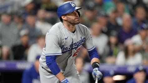 J D Martinez Will Smith Depart Los Angeles Dodgers Game Vs