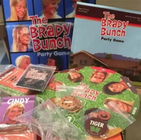 The Brady Bunch Party Board Game For 3 8 People Based On Tv Show