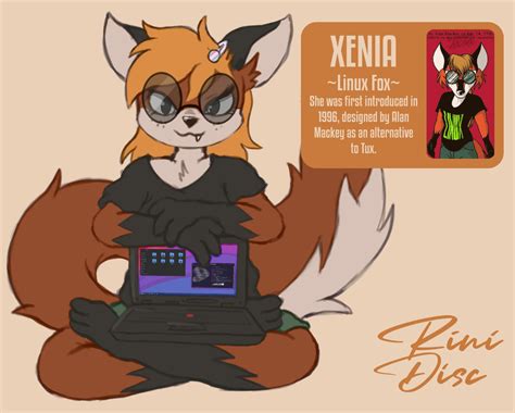 Xenia The Linux Mascot