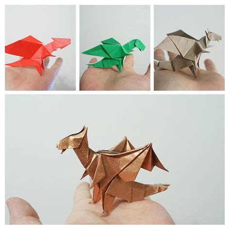 Hard Origami Dragon Step By Step