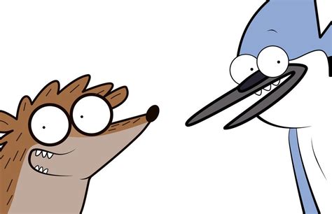 Mordecai And Rigby From The Regular Show Old Cartoon Network Regular