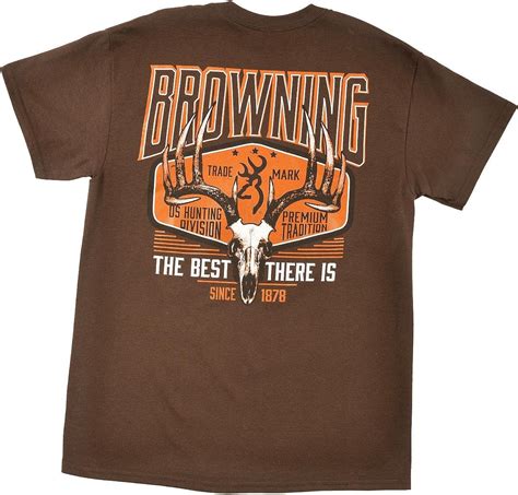 Browning Mens Premium Tradition Skull T Shirt A0002267201
