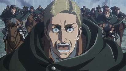 Attack Titan Anime Erwin Charge Suicide Leads