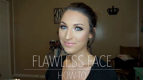 How To Get A Flawless Face Youtube