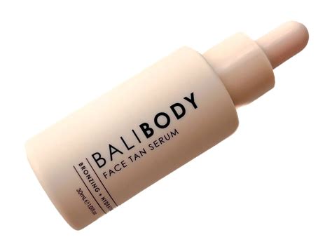 Bali Body Face Tan Serum Review Blushy Darling