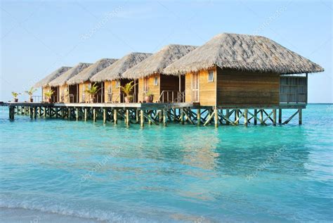 Water Villas In Maldives — Stock Photo © Luissantos84 1299726