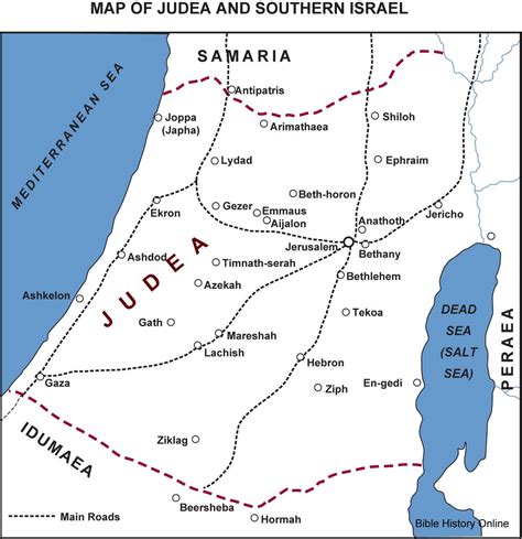 Explore the ancient ruins of herod's western palace, often touted as one of the most important buildings in jerusalem. Ancient Judea map - Map of Judea during Jesus time (Israel)