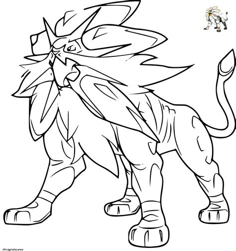 Get Coloriage De Pokemon Ultra Rare Gardien Des Iles Gif  coloriages