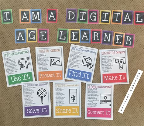 Looking for ways to take your science lab or classroom up a notch? Technology Standards Display or Bulletin Board ...