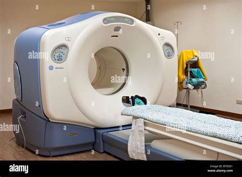Pet Ct Diagnostic Medical Scanner Cat Scan Machine In Hospital Stock