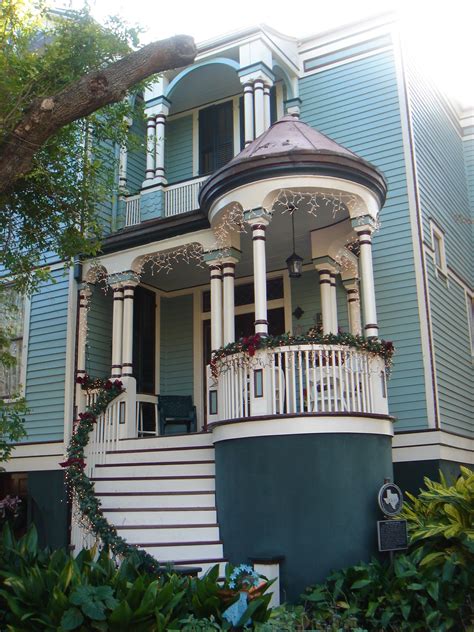 Queen Anne Victorian On Galveston Island Txmaud Moller House Circa