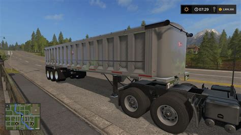 Trailer Travis Classic End Dump V10 Mod Farming Simulator 2022 19 Mod